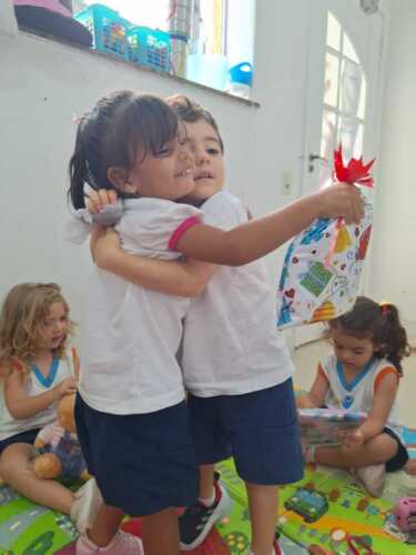 Visita do Papai Noel e Amigo Oculto