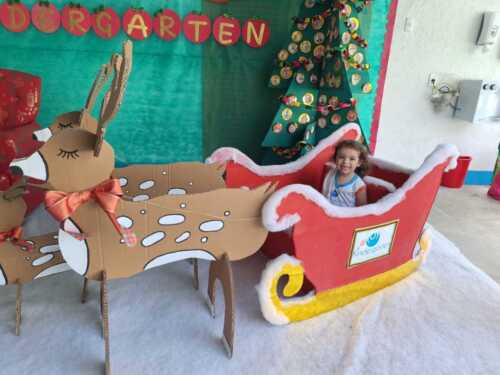 Visita do Papai Noel e Amigo Oculto