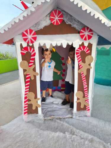 Visita do Papai Noel e Amigo Oculto