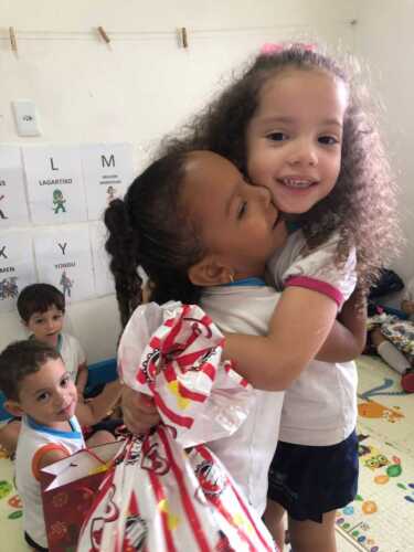 Visita do Papai Noel e Amigo Oculto