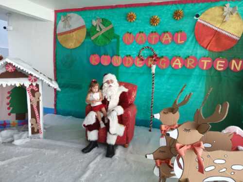 Visita do Papai Noel e Amigo Oculto