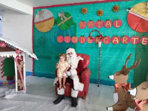 Visita do Papai Noel e Amigo Oculto