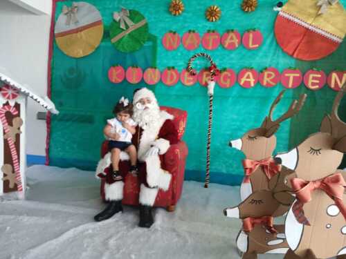 Visita do Papai Noel e Amigo Oculto