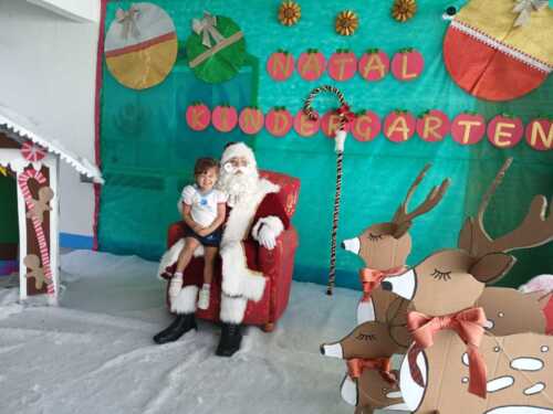 Visita do Papai Noel e Amigo Oculto