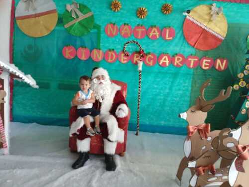 Visita do Papai Noel e Amigo Oculto