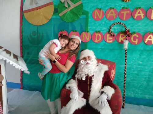 Visita do Papai Noel e Amigo Oculto