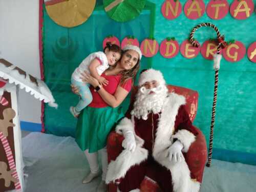 Visita do Papai Noel e Amigo Oculto