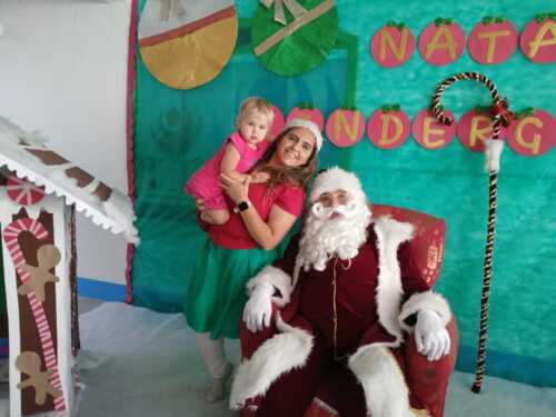 Visita do Papai Noel e Amigo Oculto