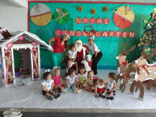 Visita do Papai Noel e Amigo Oculto