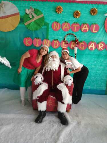 Visita do Papai Noel e Amigo Oculto