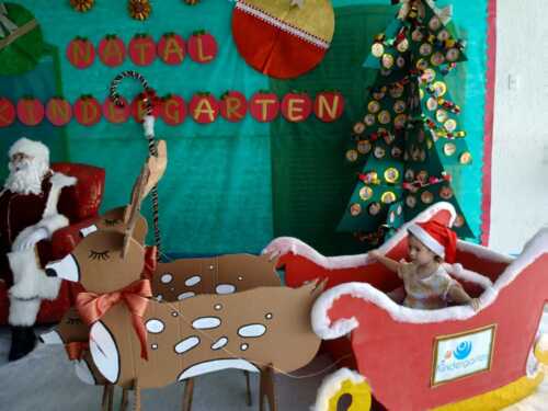 Visita do Papai Noel e Amigo Oculto