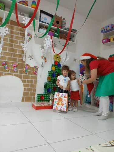 Visita do Papai Noel e Amigo Oculto