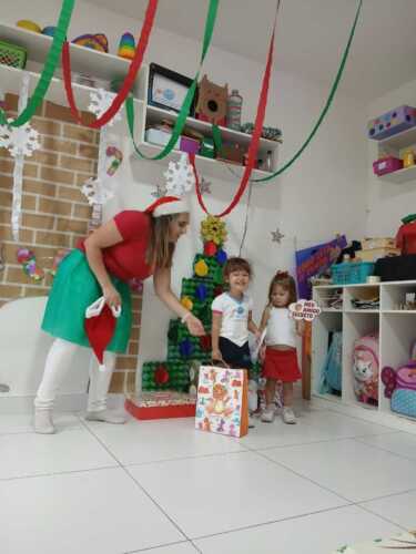 Visita do Papai Noel e Amigo Oculto