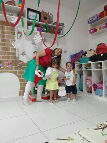 Visita do Papai Noel e Amigo Oculto