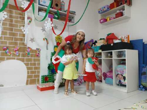 Visita do Papai Noel e Amigo Oculto