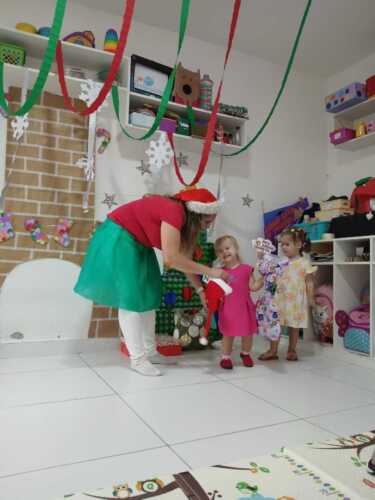 Visita do Papai Noel e Amigo Oculto