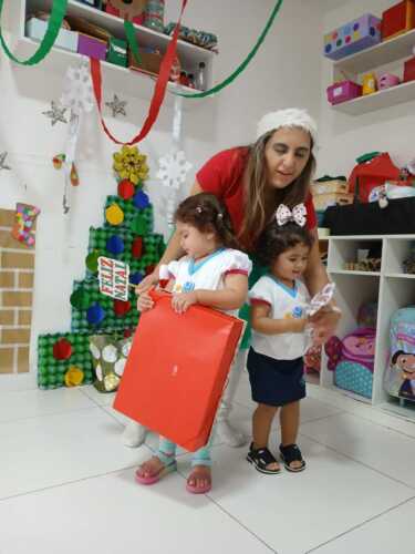 Visita do Papai Noel e Amigo Oculto