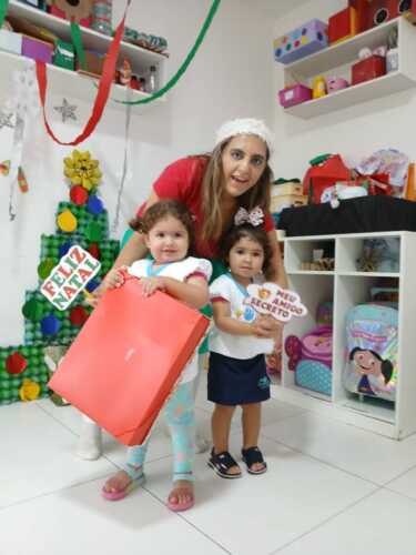 Visita do Papai Noel e Amigo Oculto