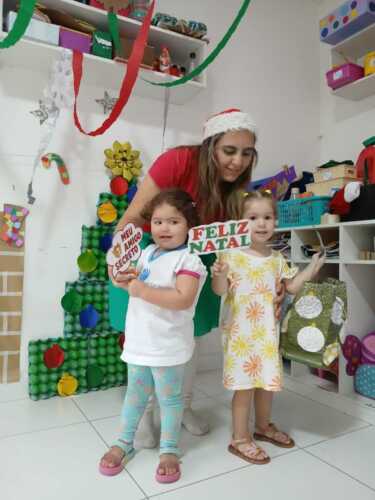 Visita do Papai Noel e Amigo Oculto