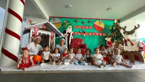 Visita do Papai Noel e Amigo Oculto