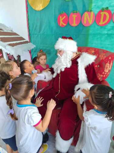 Visita do Papai Noel e Amigo Oculto