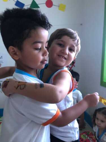 Visita do Papai Noel e Amigo Oculto