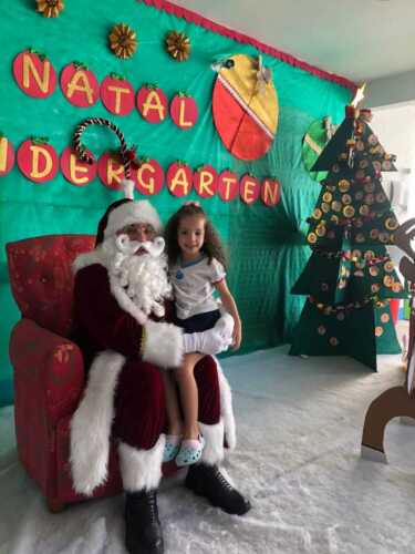 Visita do Papai Noel e Amigo Oculto