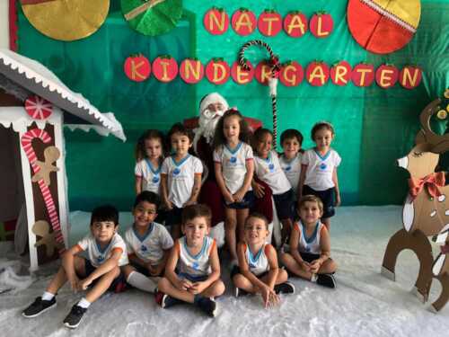 Visita do Papai Noel e Amigo Oculto