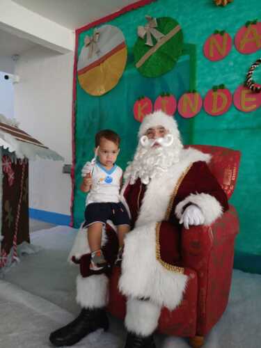 Visita do Papai Noel e Amigo Oculto